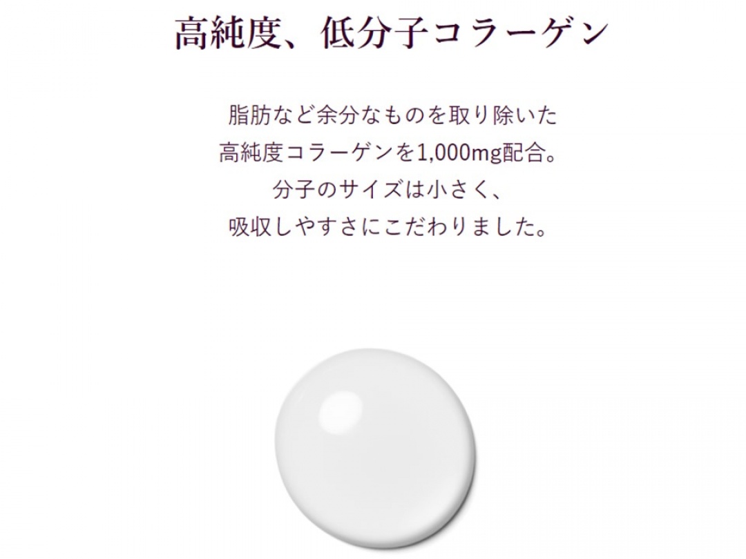 低分子コラーゲンのイメージ