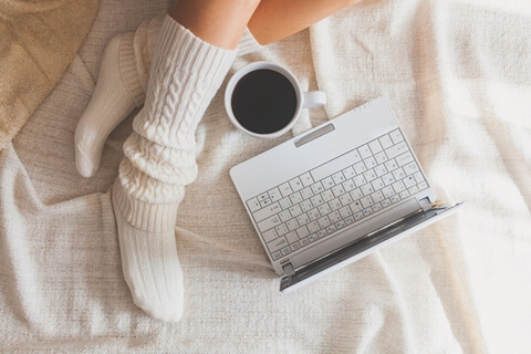 冬の足元イメージ