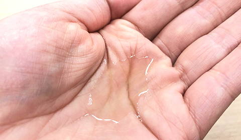 サラサラの化粧水