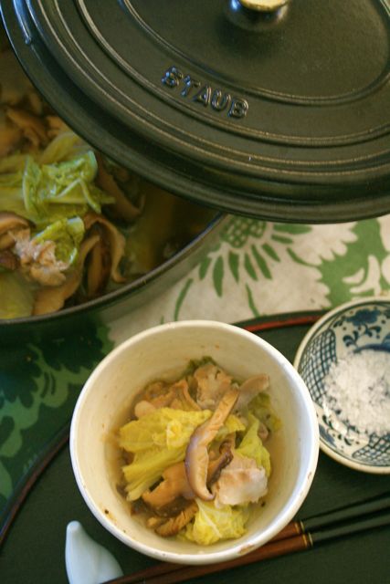 【私の定番】白菜と豚バラの重ね煮 干し椎茸風味