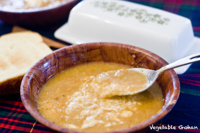 黄色豆のとろりスープ【India】